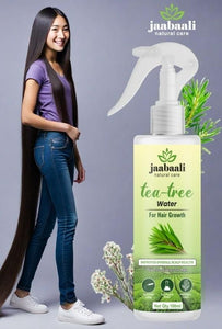Jaabaali Natural Care Pure & Organic Tea Tree Extract Water for Hair Growth, 100ml
